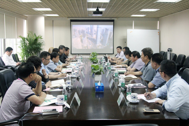 上海自贸区管委会副主任陈希来访中牧集团