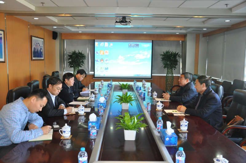 巴彦淖尔市人民政府贺福宝副市长来访中牧集团