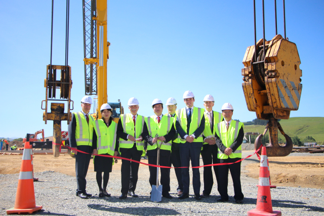 中牧集团新西兰马陶拉乳业项目举行了奠基仪式