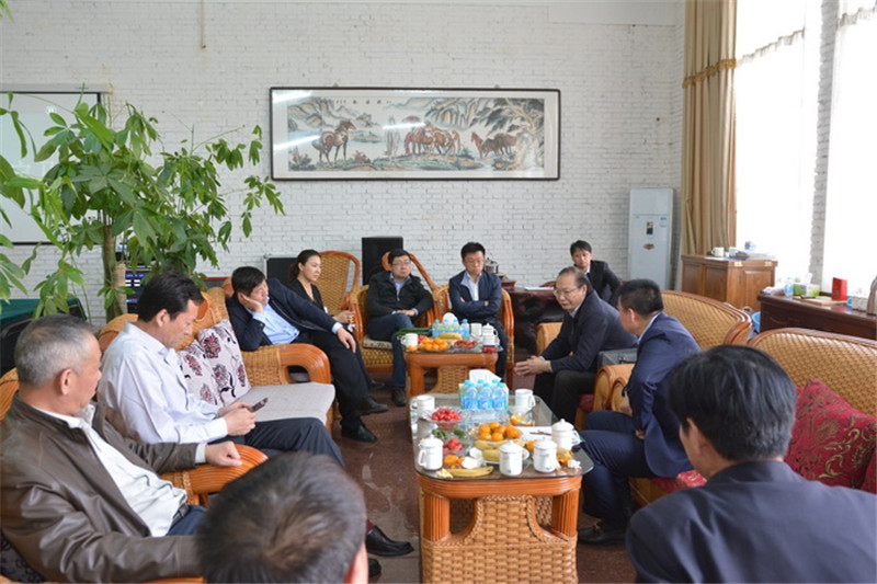 王建成董事长会见内蒙古包头市政府代表团