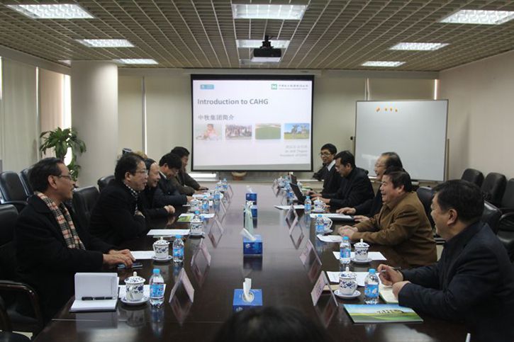 产学结合 优势互补 互利共赢 扬大与中牧商定积极开展创新研发