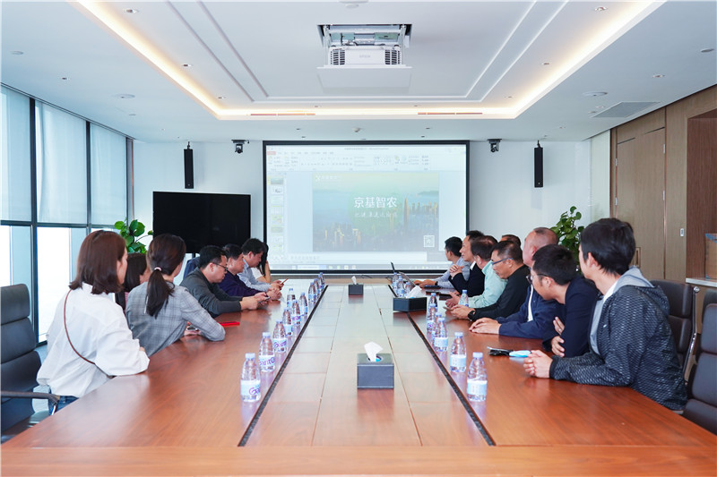 薛廷伍总经理造访京基智农时代股份有限公司