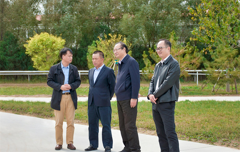 中国农发集团党委书记、董事长曹江林到东方马都调研指导工作