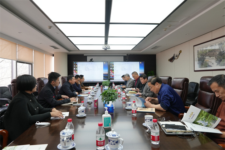 薛廷伍总经理在京会见海南省农业农村厅副厅长赵英杰一行