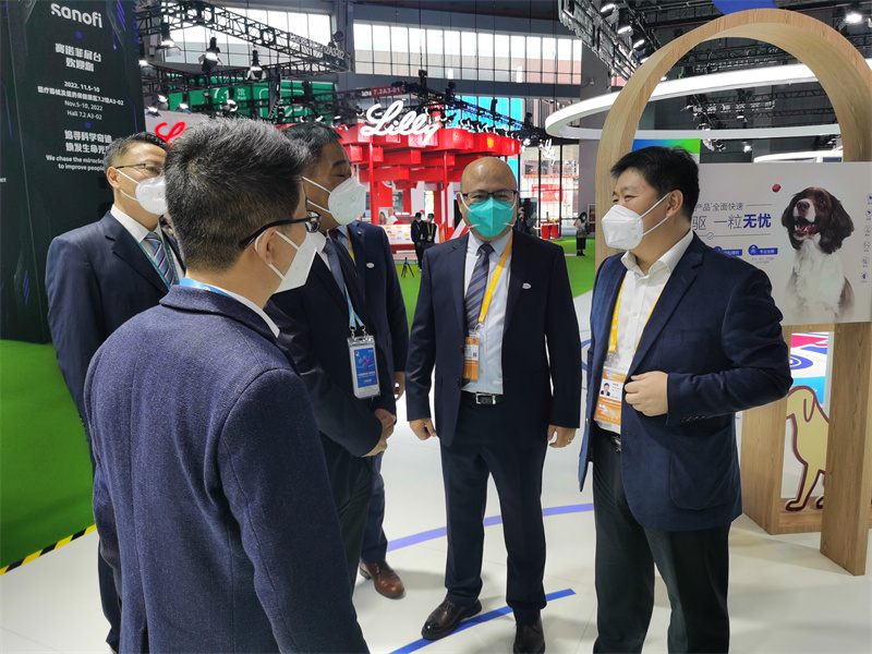 杨青春副总经理带队参加第五届中国国际进口博览会